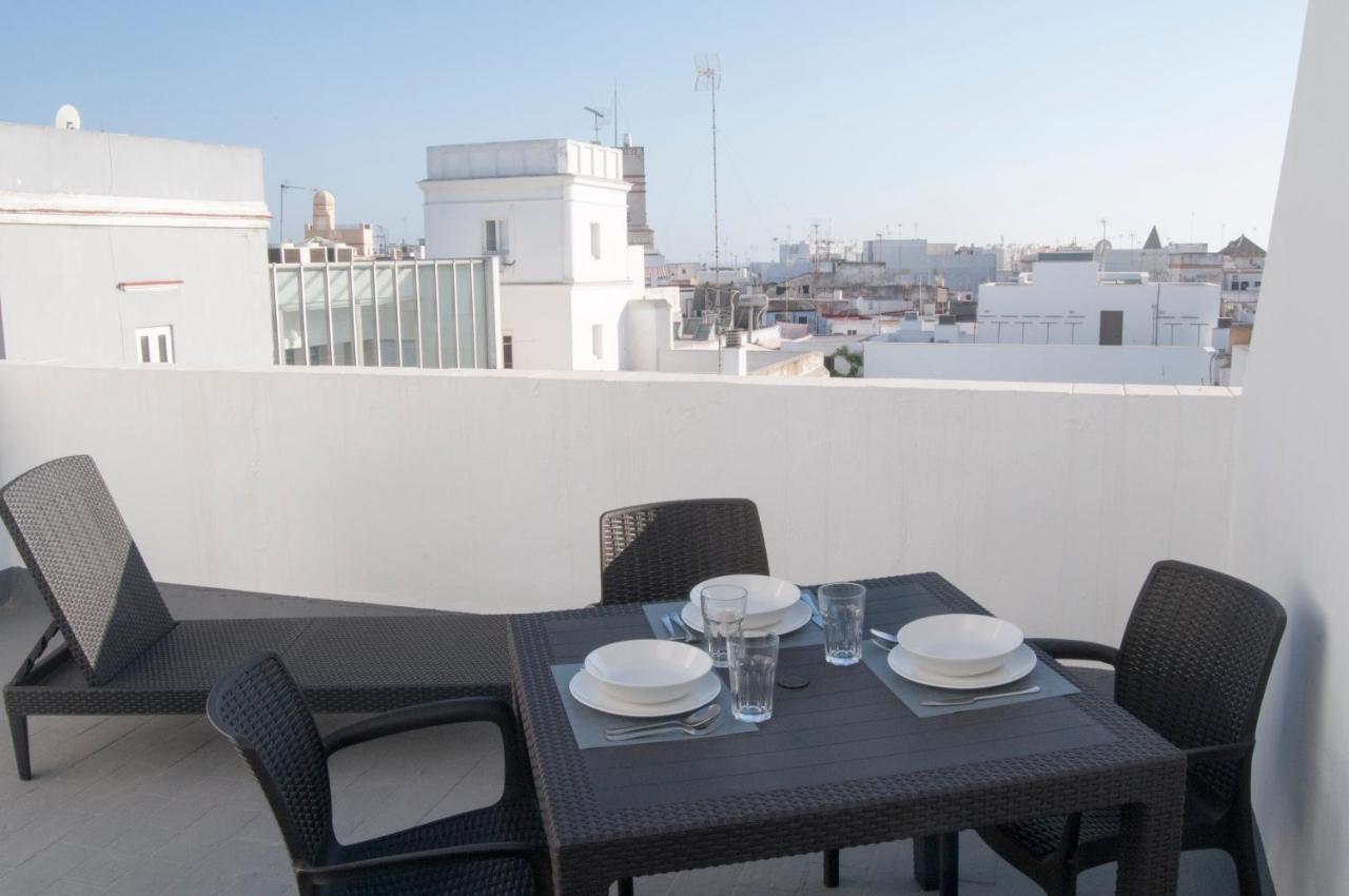 El Mirador De Ancha Apartment Cadiz Bagian luar foto